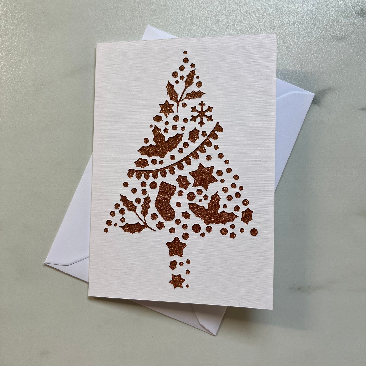 Festive Magic Papercut Christmas Cards (Pack of 4)