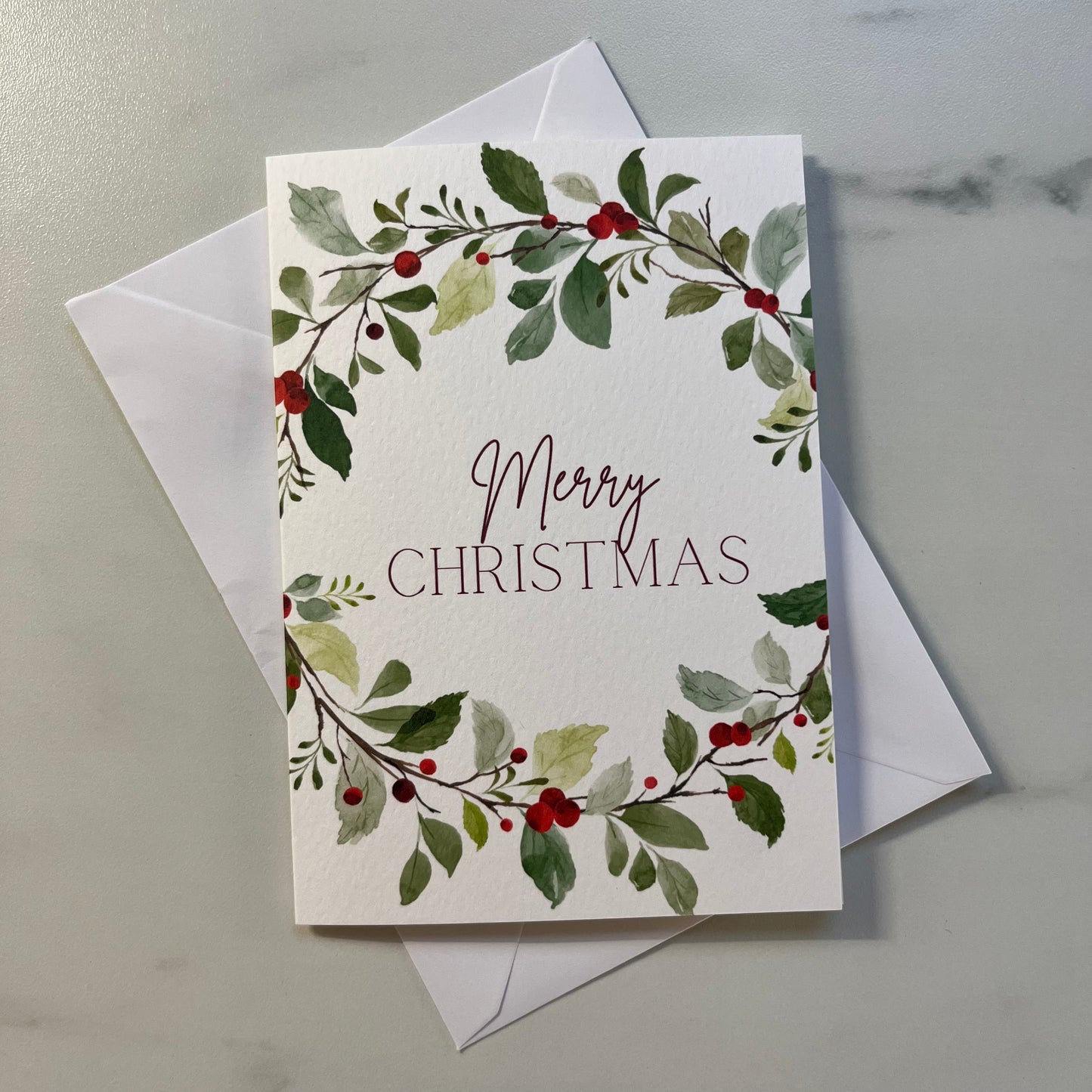 Joyful Tidings Printed Christmas Cards (Pack of 6)