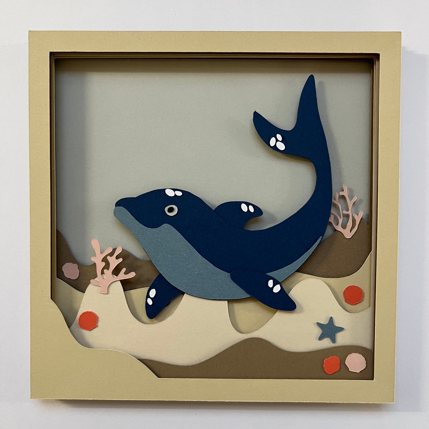 Under the Sea Shadow Box Frame Craft Kit 15 x 15cm