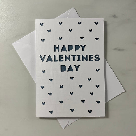 Valentines Hearts Papercut Cards