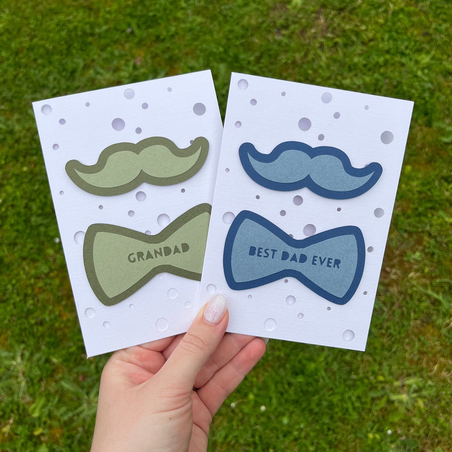 Bow Tie Silhouette Card